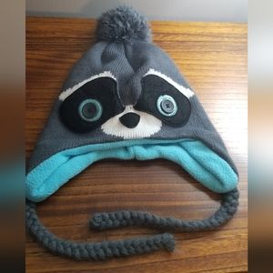 Raccoon stocking cap